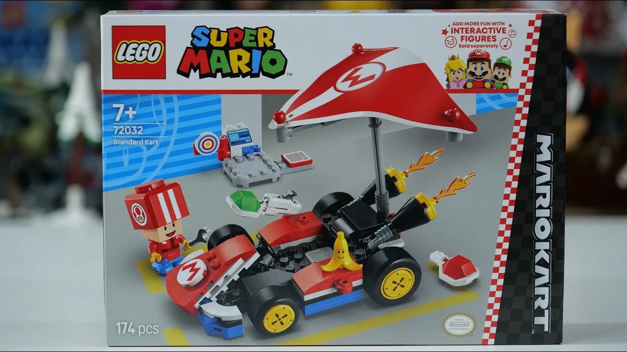 乐高超级马里奥72032马里奥赛车